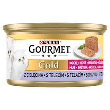 GOURMET Gold Kitten paštéta s teľacím 85 g