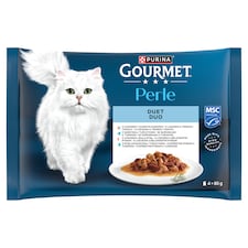 Gourmet Perle DUO kapsičky pre mačky 4 x 85 g