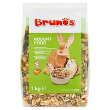 Brunos Kompletné krmivo pre hlodavce a trpasličie králiky 1 kg