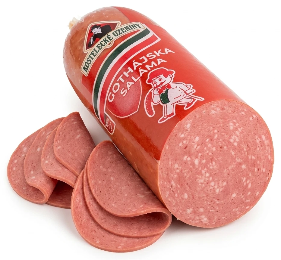 Kostelecké uzeniny saláma gothájska