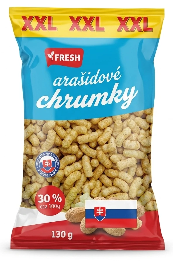 Arašidové chrumky XXL