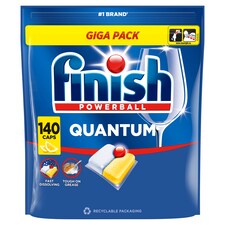 Finish Quantum kapsuly do umývačky riadu - Lemon 140 ks
