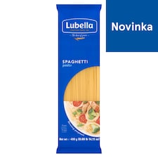 Lubella Špagety bezvaječné pšeničné cestoviny sušené 400 g