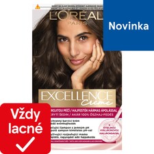 L'Oréal Paris Excellence Creme farba na vlasy 3 tmavá hnedá
