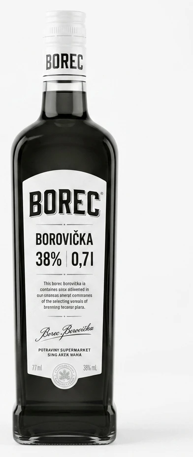 Borec Borovička 38%