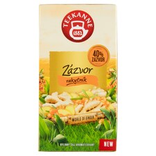 Teekanne World of Ginger Ginger Sea Buckthorn bylinný čaj s príchuťou rakytníka 20 x 1,75 g (35 g)