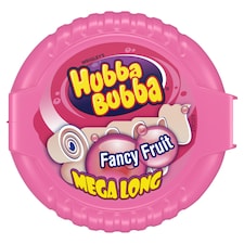 Wrigley's Hubba Bubba Mega Long Fancy Fruit žuvačka s ovocnou príchuťou 56 g