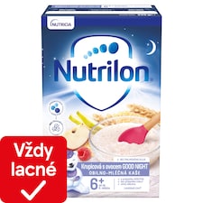 Nutrilon Pronutra Krupicová kaša s ovocím GOOD NIGHT 225 g, 6+