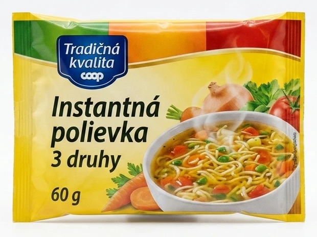 Polievka instantná 3 druhy