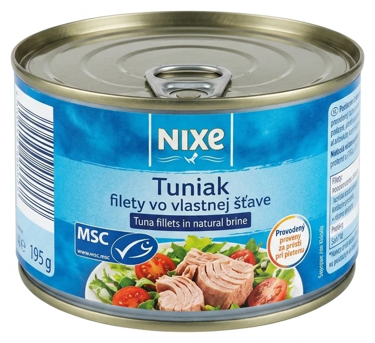 Tuniak filety vo vlastnej šťave