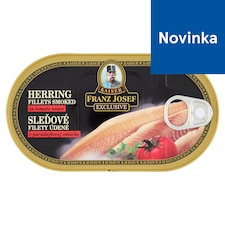 Franz Josef Kaiser Exclusive Sleďové filety údené v paradajkovej omáčke 170 g