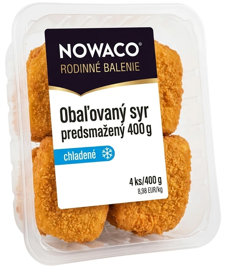 Syr obaľovaný predsmažený