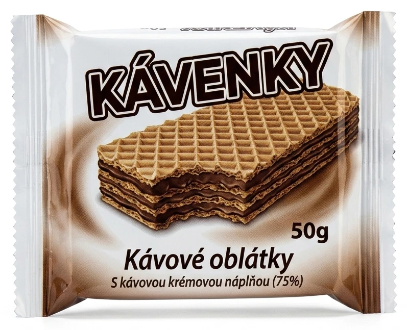 Kávenky oblátky 3 druhy