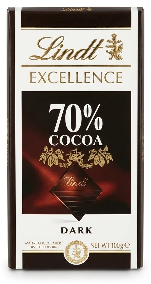 Lindt Excellence horká čokoláda 70%
