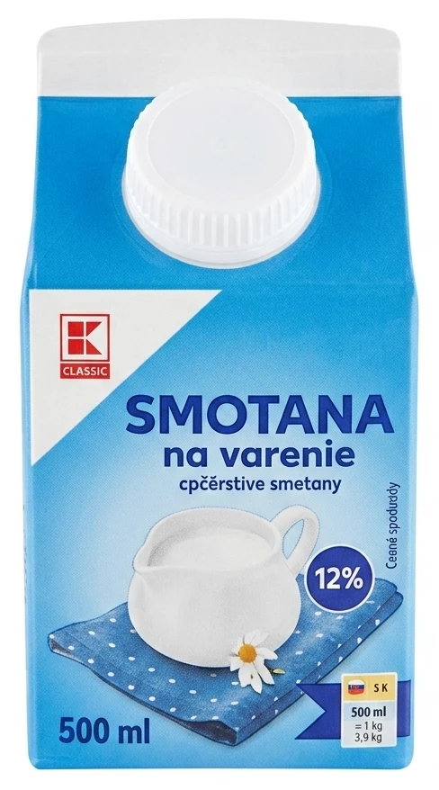 Smotana na varenie 12 %