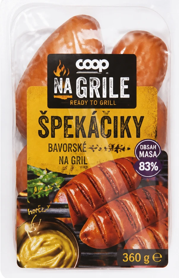 NA GRILE Špekáčiky