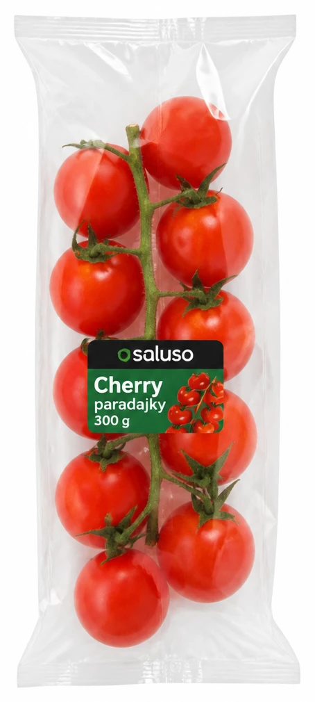 Cherry paradajky saluoso