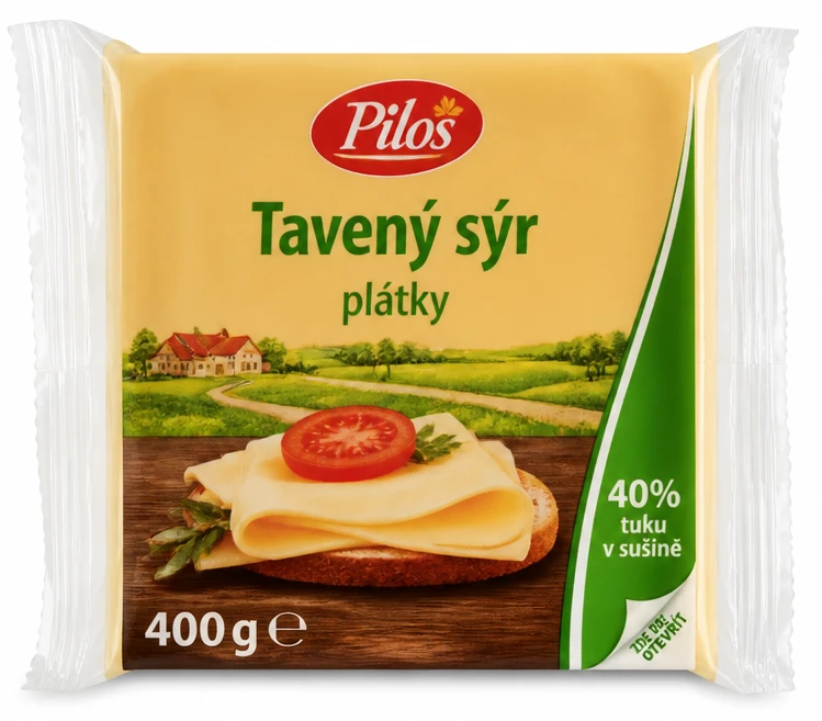 Tavený syr plátky