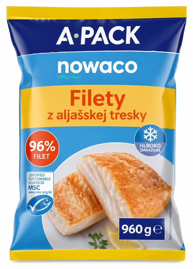 Filety z aljašskej tresky