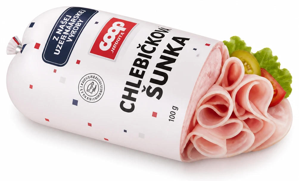 Chlebíčková šunka