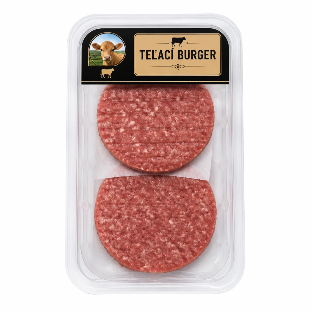 Teľací burger