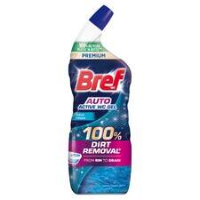 Bref Auto Active Gel Aqua Fresh WC čistič 750 ml
