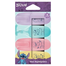Disney Stitch Mini zvýrazňovače 4 ks