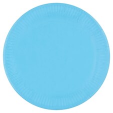 Decorata Party Modré papierové taniere 23 cm 8 ks