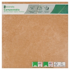 Decorata Servítky 3-vrstvové 33 x 33 cm 20 ks