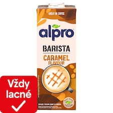 ALPRO Barista Ovseno-sójový nápoj s karamelovou príchuťou 1l