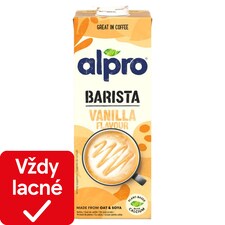 ALPRO Barista Ovseno-sójový nápoj s vanilkovou príchuťou 1l