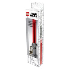 Lego Star Wars Červené gélové pero v tvare svetelného meča s klipom