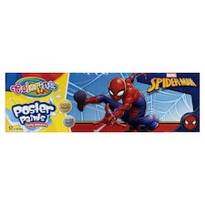 Colorino Kids Spider-Man plagátová farba 12 x 20 ml