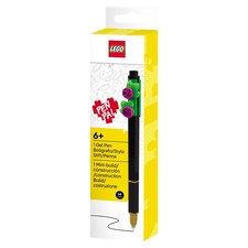 Lego Botanicals Gélové pero s nasadzovacou stavebnicovou ozdobou fialový kvet