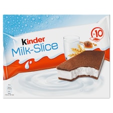 Kinder Piškótové rezy s mliečnou náplňou 10 x 28 g