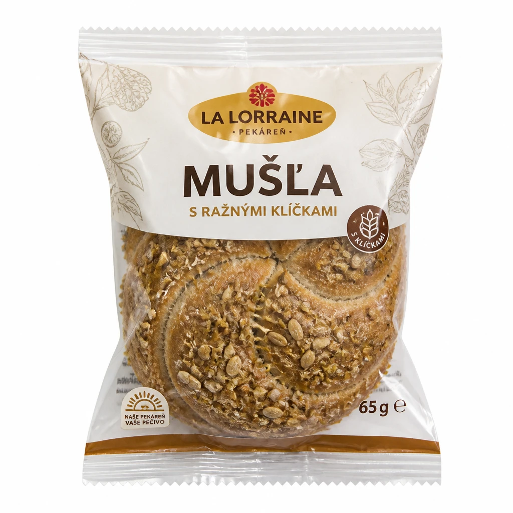 MUŠĽA S RAŽNÝMI KLÍČKAMI 65G LALORRAINE