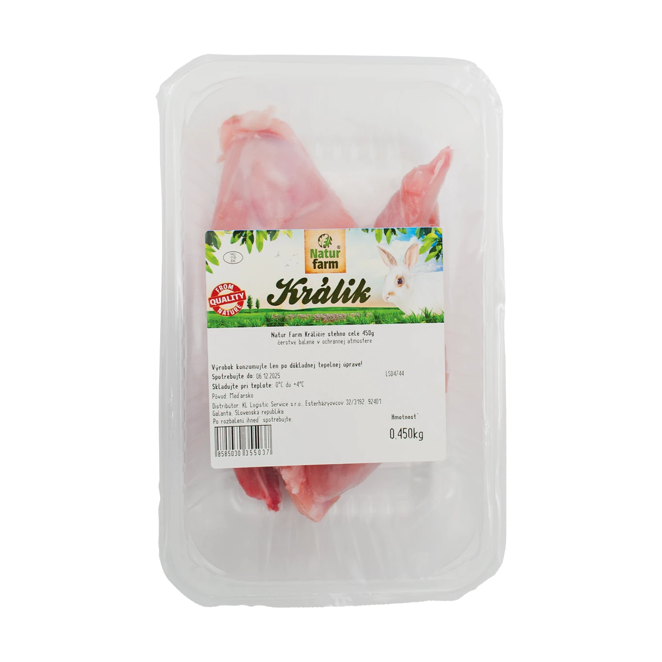 KRÁLIČIE STEHNO CELÉ 450G