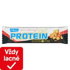 MaxSport Royal Proteínová tyčinka s príchuťou slaného karamelu a pukancov v karamelovej poleve 60 g