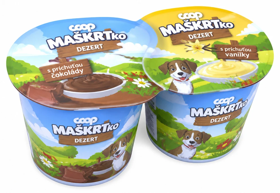 Maškrtko dezert 2 druhy
