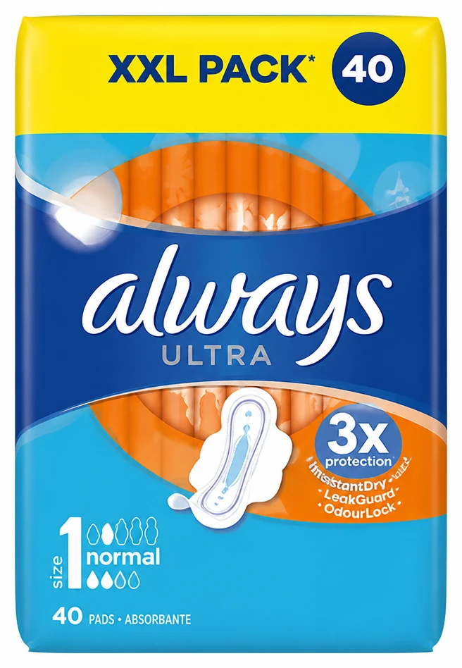 Always Ultra Normal hygienické vložky