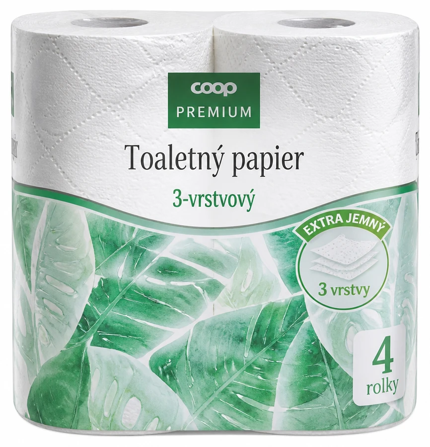3-vrstvový toaletný papier