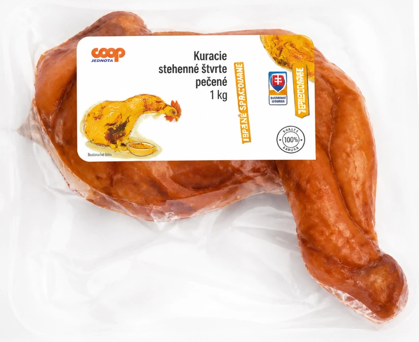 Kuracie stehenné štvrte pečené