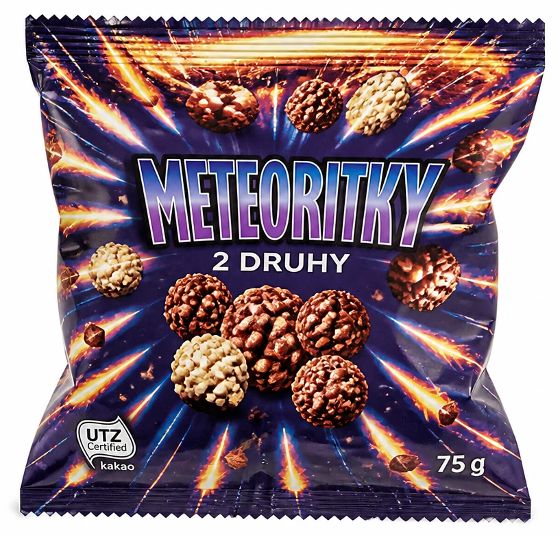 Meteoritky 2 druhy
