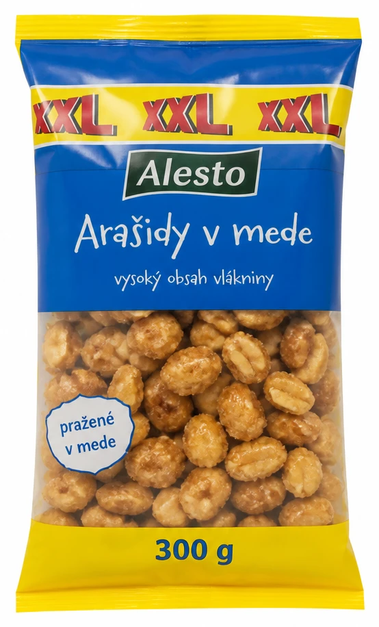 Arašidy v mede