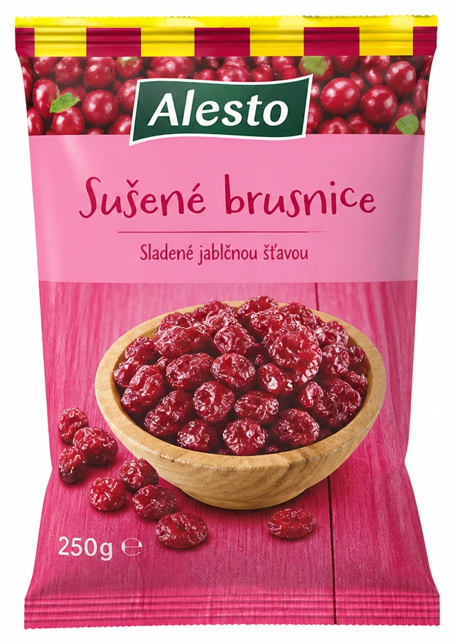 Sušené brusnice