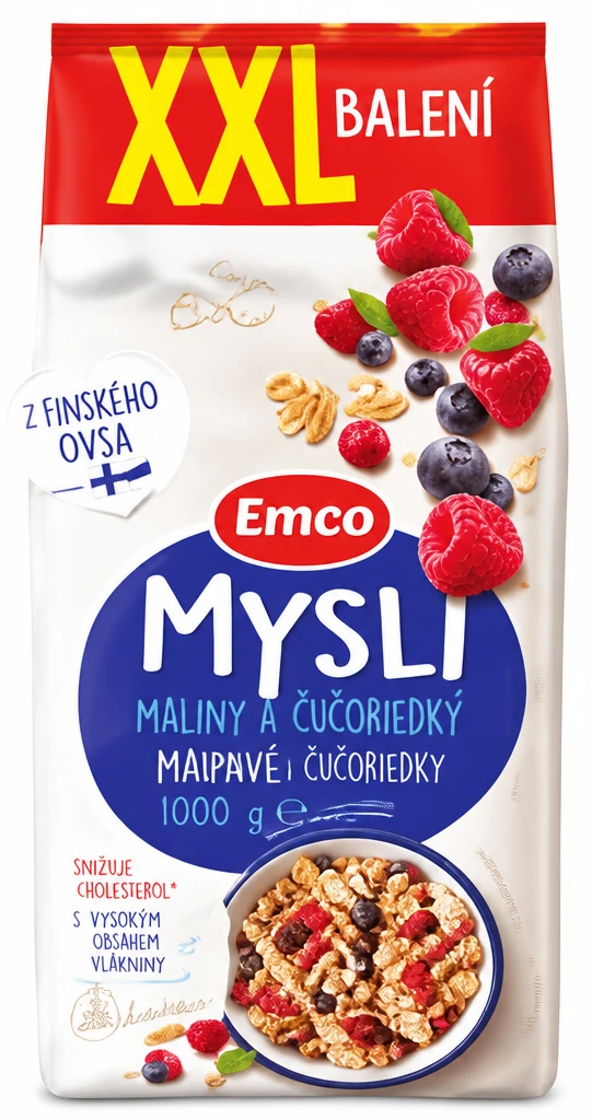 EMCO Mysli maliny a čučoriedky