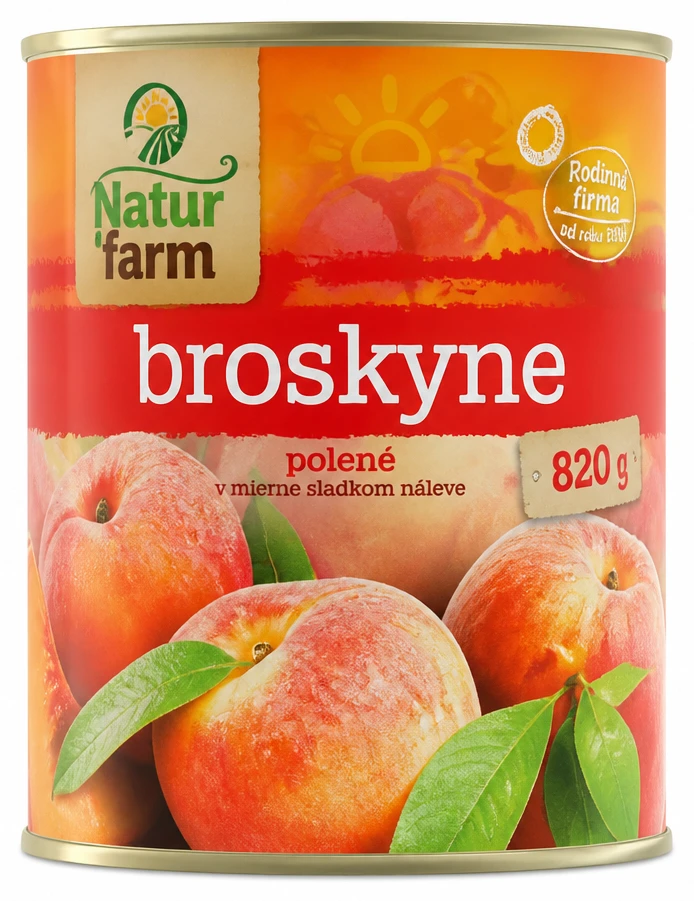 Naturfarm broskyne