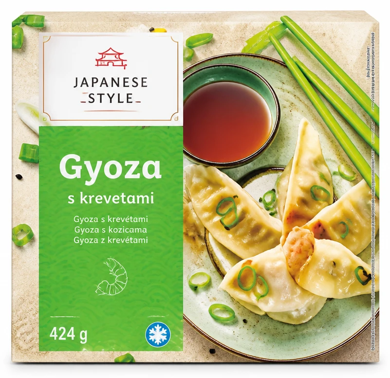 Gyoza s krevetami