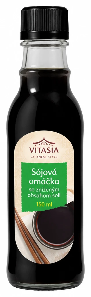 Sójová omáčka so zníženým obsahom soli