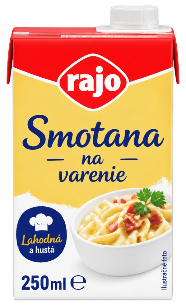 Rajo Trvanlivá smotana na varenie